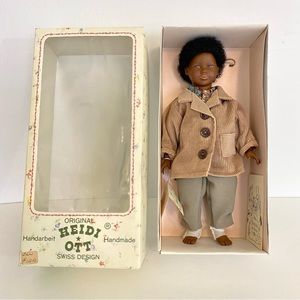 Heidi Ott handmade doll Tom In original box 12”
